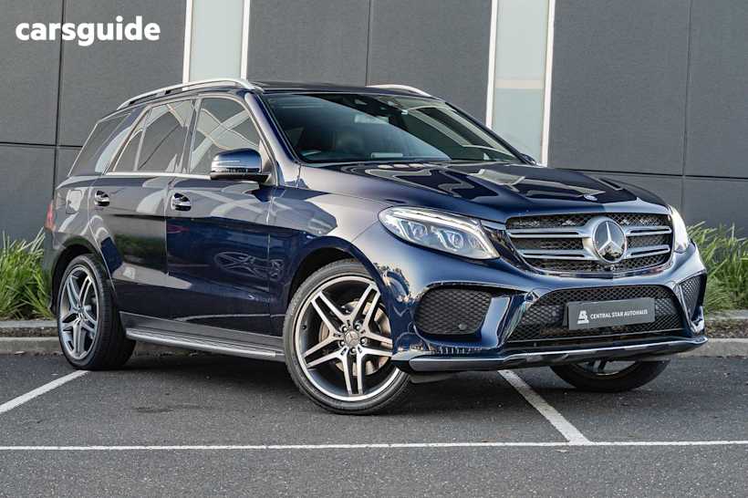 Blue 2015 Mercedes-Benz GLE250 Wagon D