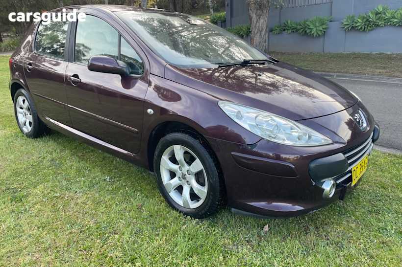 Burgundy 2007 Peugeot 307 Wagon Xse 2.0 Touring