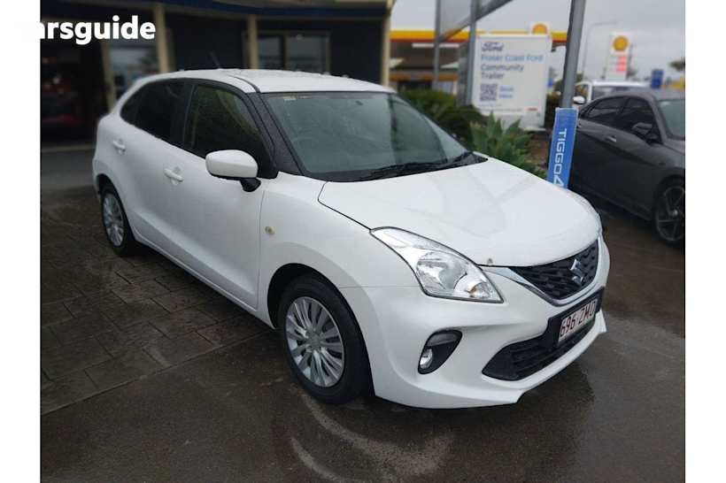 White 2019 Suzuki Baleno Hatch GL F