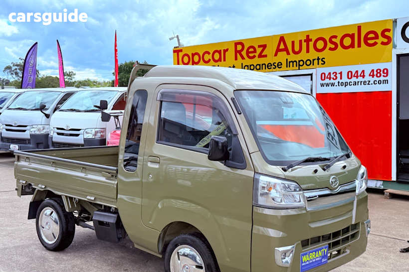 Green 2020 Daihatsu HI-JET Ute Tray