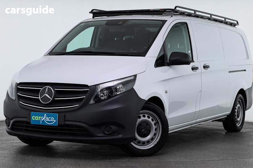 White 2022 Mercedes-Benz Vito Van 116 Cdi Lwb Rwd