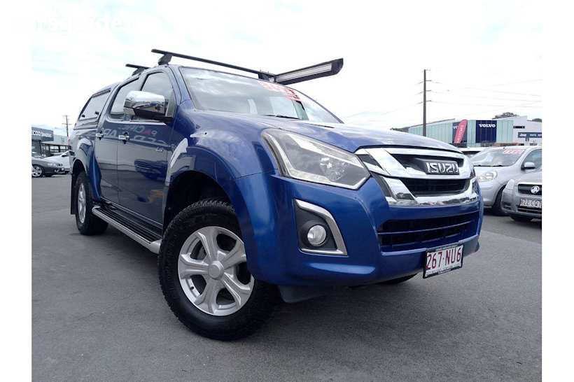 Blue 2018 Isuzu D-MAX Ute Tray LS-U 4X4