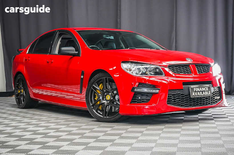 Red 2014 HSV GTS Sedan