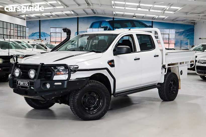 White 2022 Ford Ranger Double Cab Chassis Xl 3.2 (4X4)