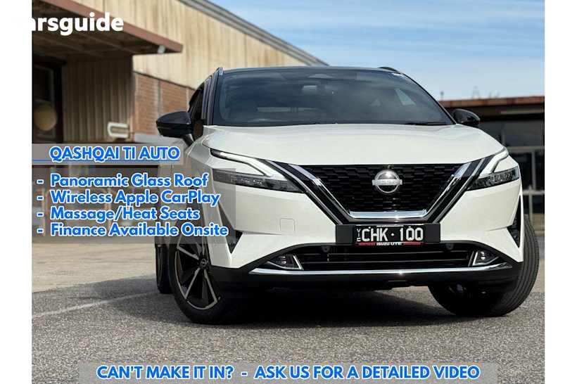 White 2022 Nissan Qashqai SUV TI F