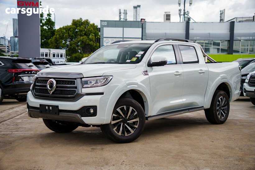White 2025 GWM Cannon Dual Cab Utility Ultra (4X4)