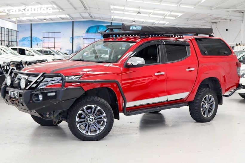 Red 2019 Mitsubishi Triton Double Cab Pick Up Gls (4X4) Premium