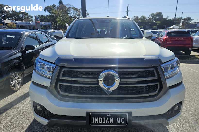 White 2025 GWM Cannon Dual Cab Utility Lux (4X4)