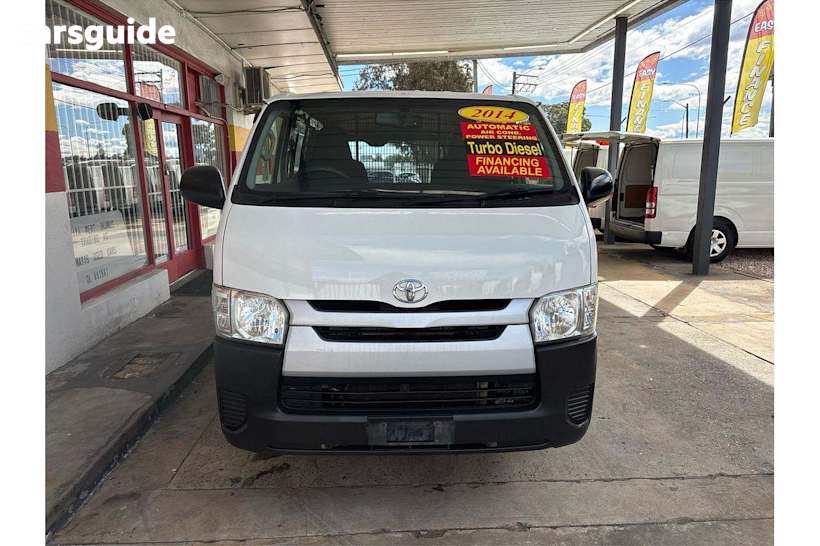 White 2014 Toyota HiAce Van Lwb
