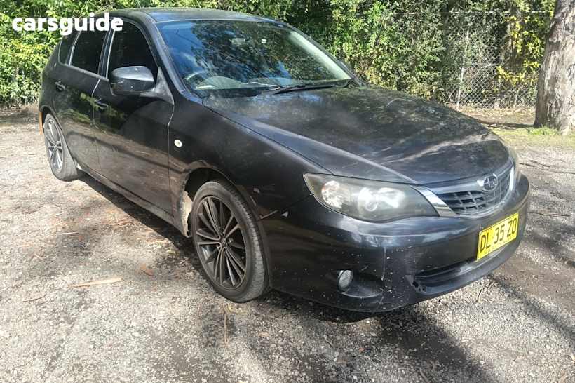Black 2008 Subaru Impreza Sedan R (Awd)