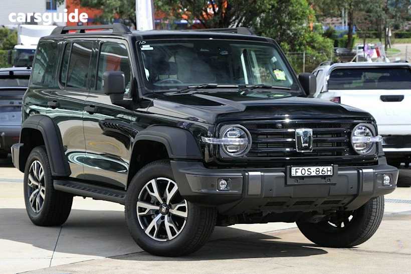 Black 2025 GWM Tank 300 Wagon Ultra Diesel