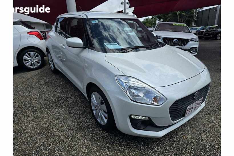 White 2020 Suzuki Swift Hatchback Gl Navi