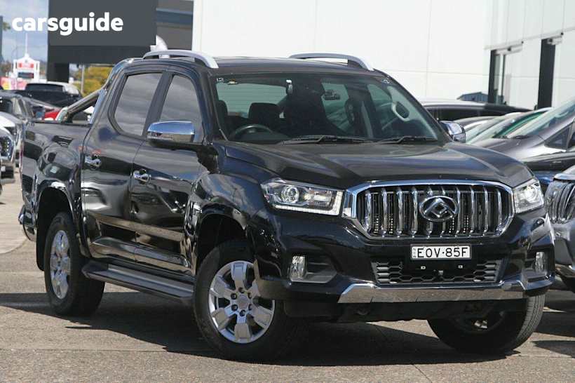 Black 2021 LDV T60 OtherCar LUXE MEGA TUB 4X4