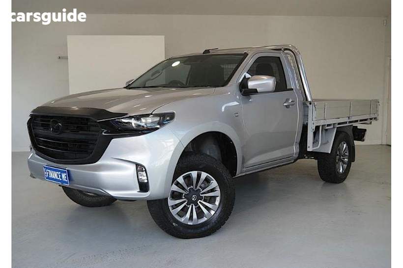 Silver 2021 Mazda BT-50 Ute Tray XT R