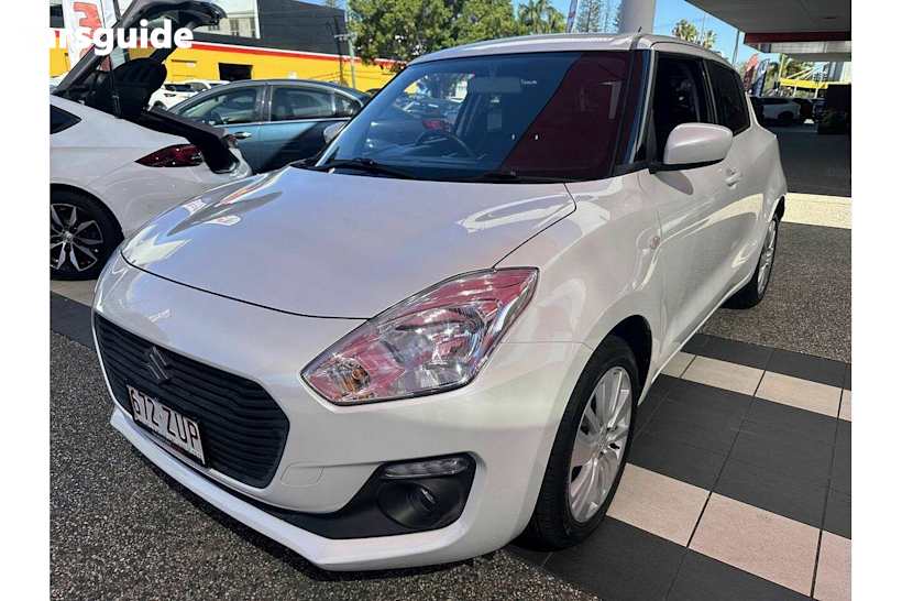 White 2020 Suzuki Swift Hatchback Gl Navi