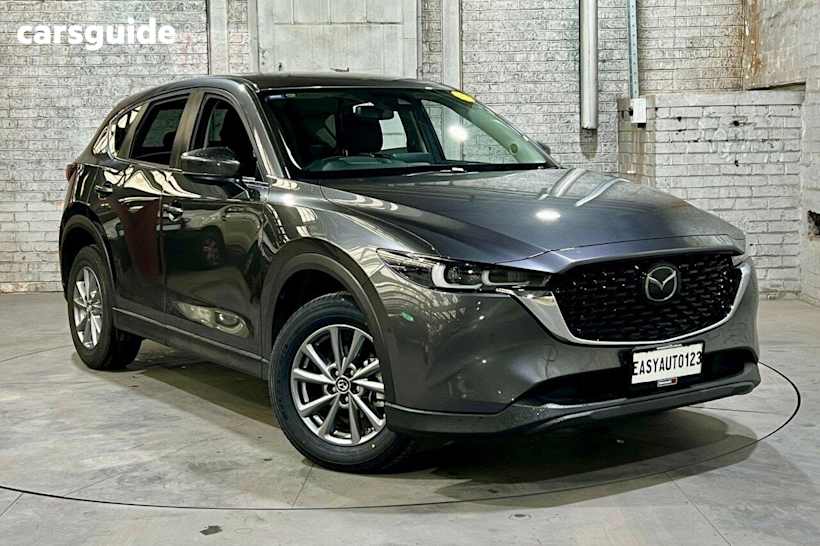 Grey 2022 Mazda CX-5 Wagon Maxx Sport (Awd)