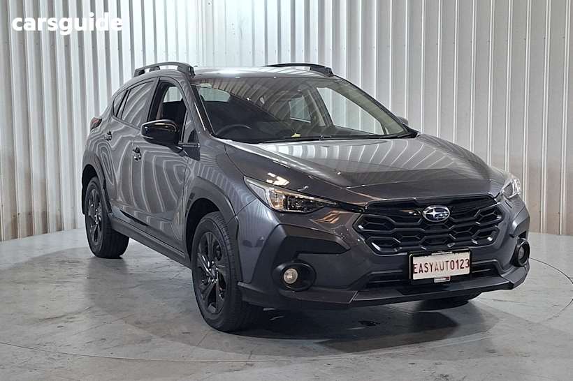Silver 2023 Subaru Crosstrek Wagon AWD 2.0L