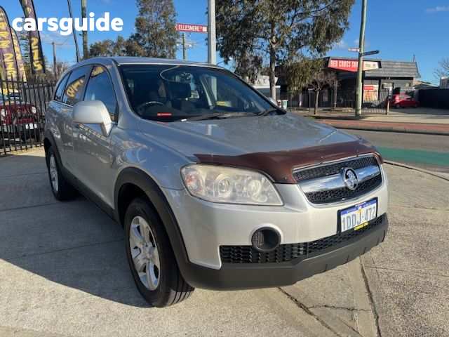 Silver 2009 Holden Captiva Wagon Sx (4X4)