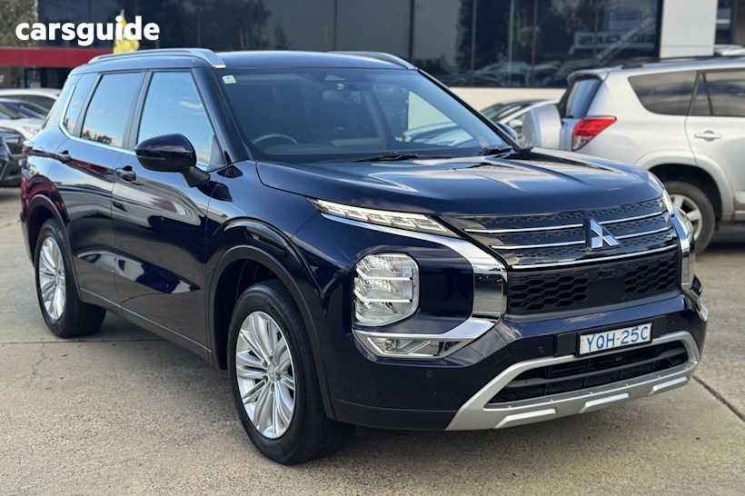 Blue 2022 Mitsubishi Outlander Wagon Ls 7 Seat (2Wd)