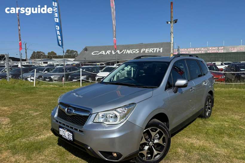 Silver 2015 Subaru Forester Wagon 2.0D-S