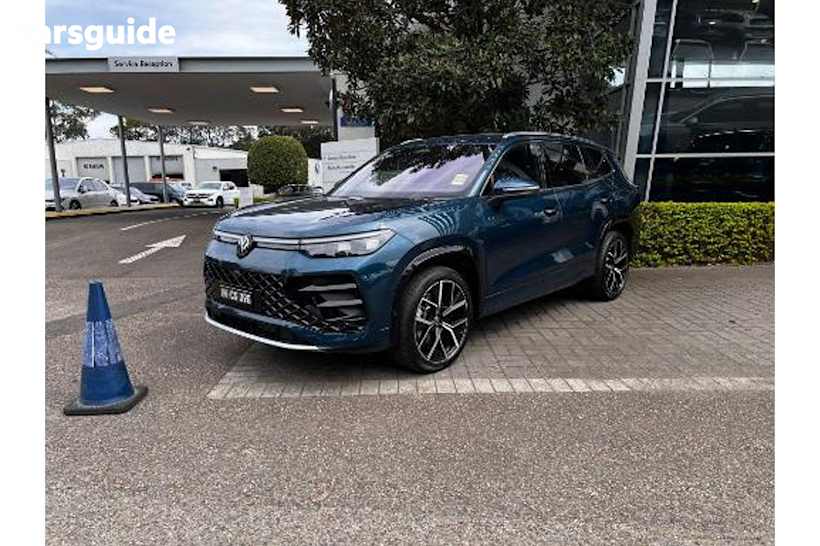 Blue 2025 Volkswagen Tayron SUV 195TSI R-LINE 4WD