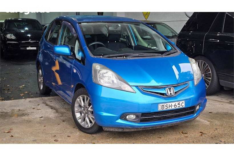 Blue 2010 Honda Jazz Hatch GLI F