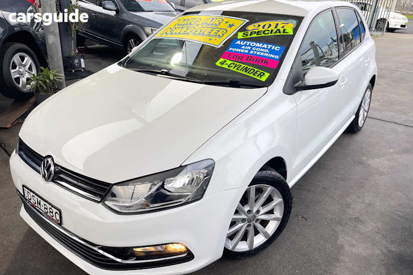 White 2017 Volkswagen Polo Hatch URBAN + (81TSI)