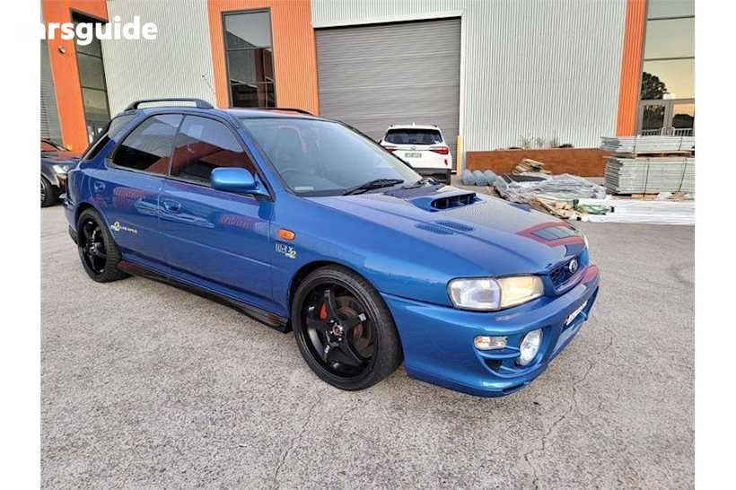 Blue 1997 Subaru Impreza Hatch WRX CLUB SPEC 4WD