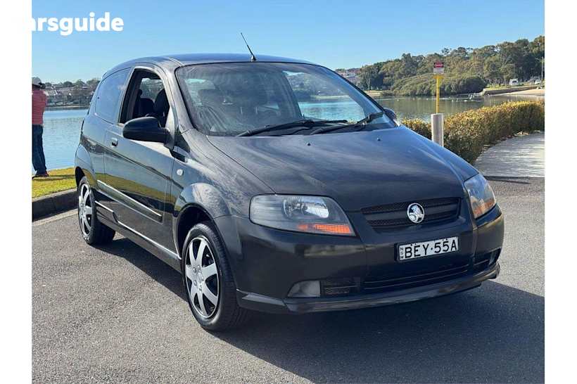 Black 2008 Holden Barina Hatch F
