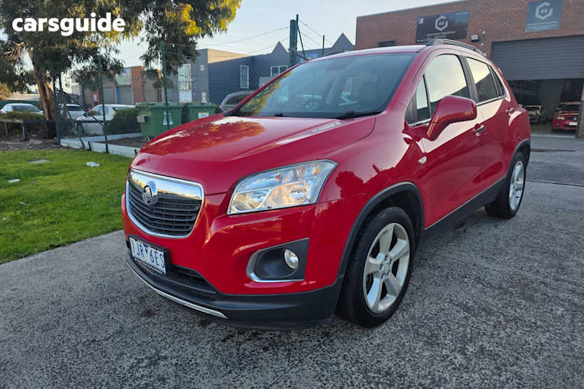Red 2016 Holden Trax Wagon Ltz