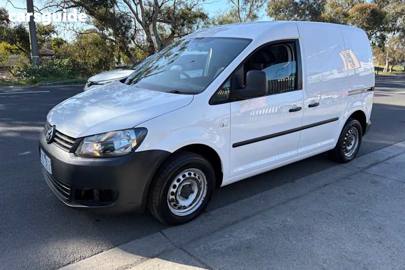 White 2012 Volkswagen Caddy Van Tsi160