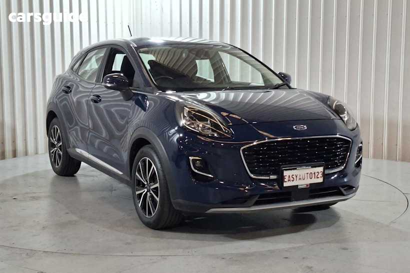 Blue 2021 Ford Puma Hatchback