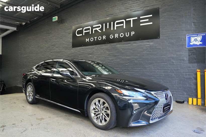 Black 2017 Lexus LS Sedan