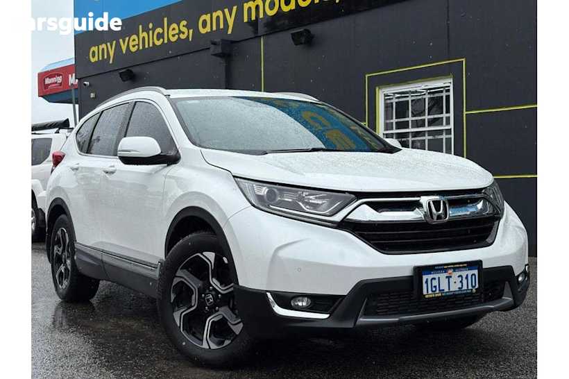 White 2017 Honda CR-V Wagon Vti-S (Awd)