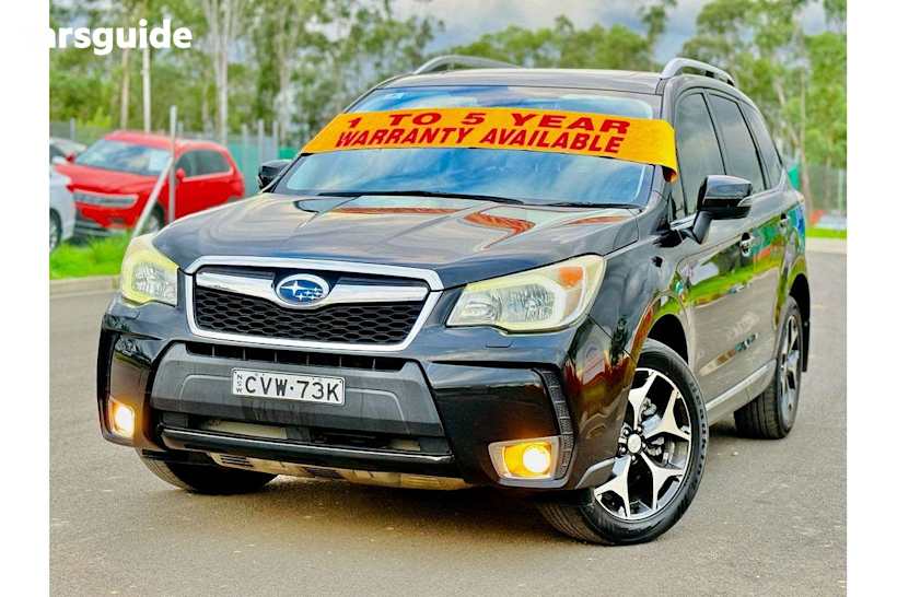 Black 2014 Subaru Forester Wagon 2.0Xt Premium