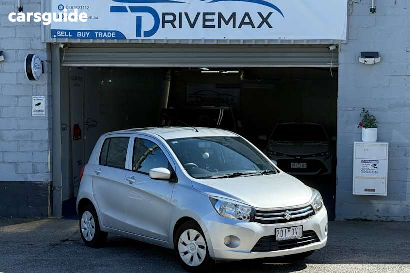 Silver 2015 Suzuki Celerio Hatchback