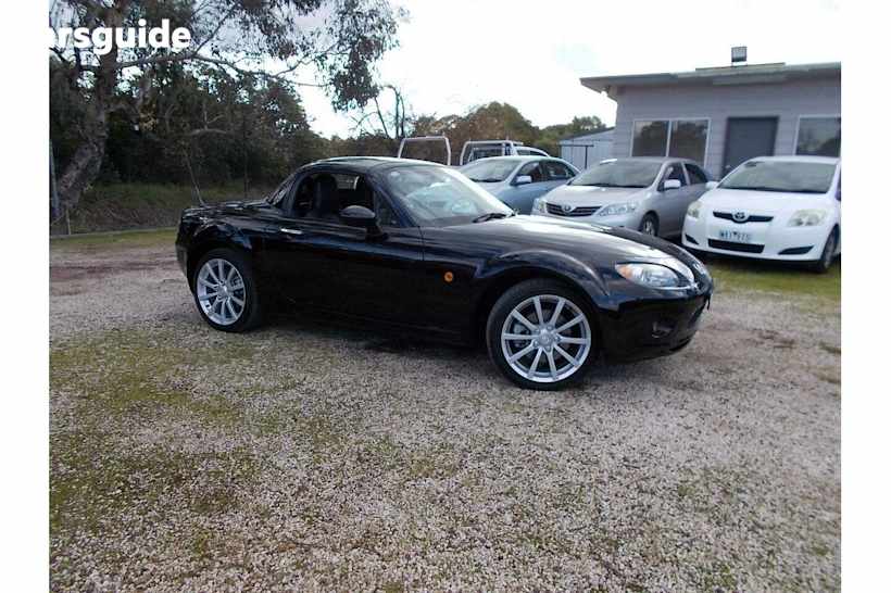 Black 2008 Mazda MX-5 Roadster Coupe
