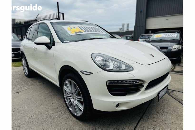 White 2012 Porsche Cayenne Wagon S Hybrid