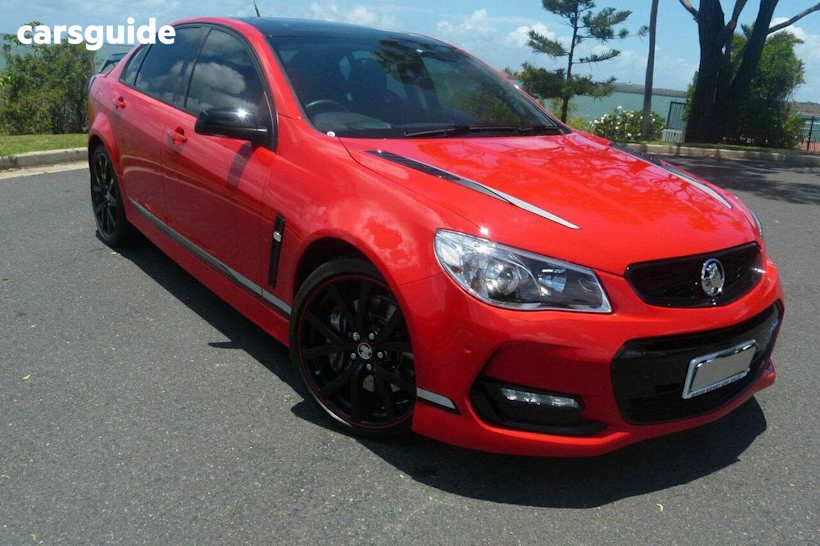 Red 2017 Holden Commodore Sedan Ss-V Redline Motorsport Edt