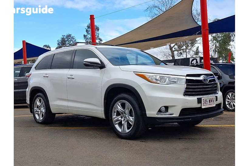 White 2016 Toyota Kluger Wagon Grande (4X2)