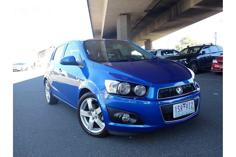 Blue 2014 Holden Barina Hatch CDX F