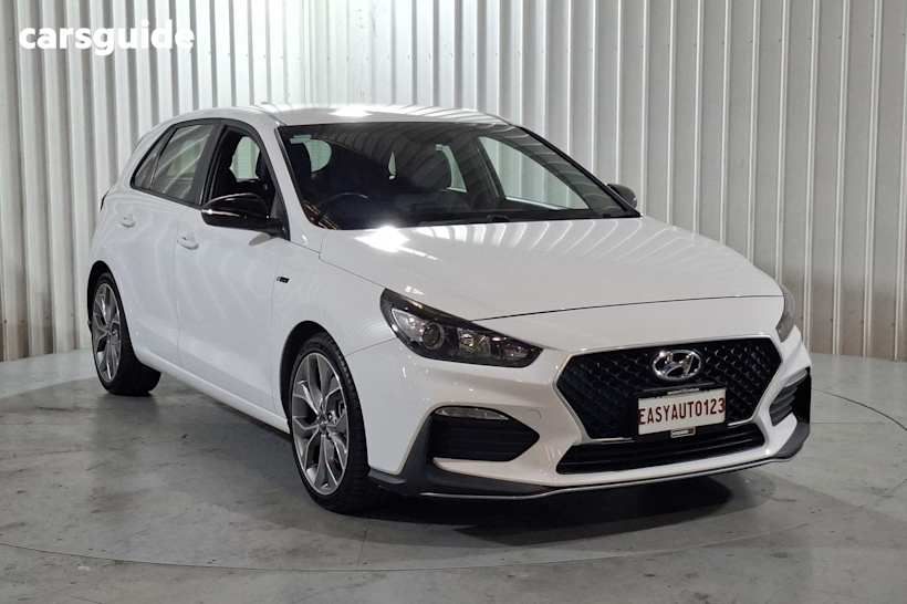 White 2020 Hyundai I30 Hatchback N Line