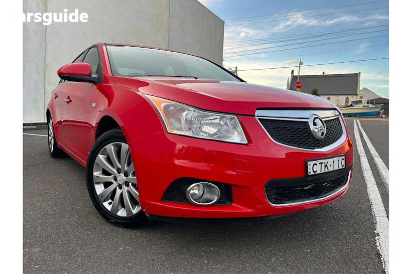 Red 2014 Holden Cruze Sedan Z-Series