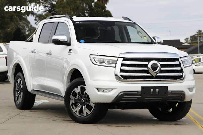 2025 GWM UTE Dual Cab Utility Cannon-L (4X4)