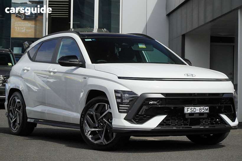 White 2025 Hyundai Kona Wagon Premium N Line
