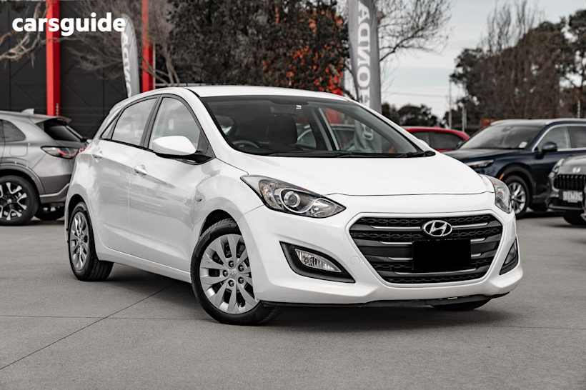 White 2015 Hyundai I30 Hatchback Active