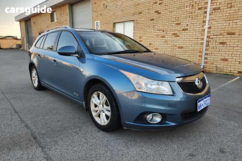 Blue 2013 Holden Cruze Sportswagon Cd