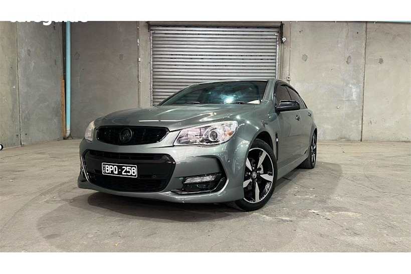 Grey 2016 Holden Commodore Sedan Sv6 Black Pack