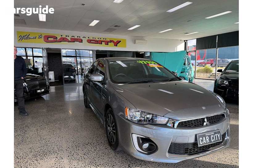 Grey 2017 Mitsubishi Lancer Sedan Es Sport