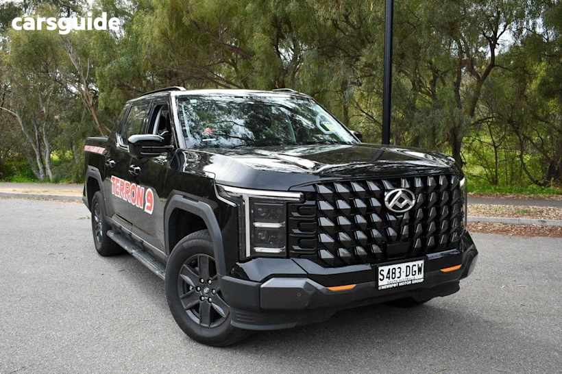 Black 2025 LDV Terron 9 Double Cab Pick Up Origin
